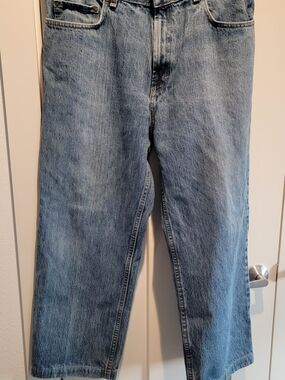 Kirkland Signature Men's Blue Denim Straight Leg Jeans Regular Fit 5-Pkt 38x32